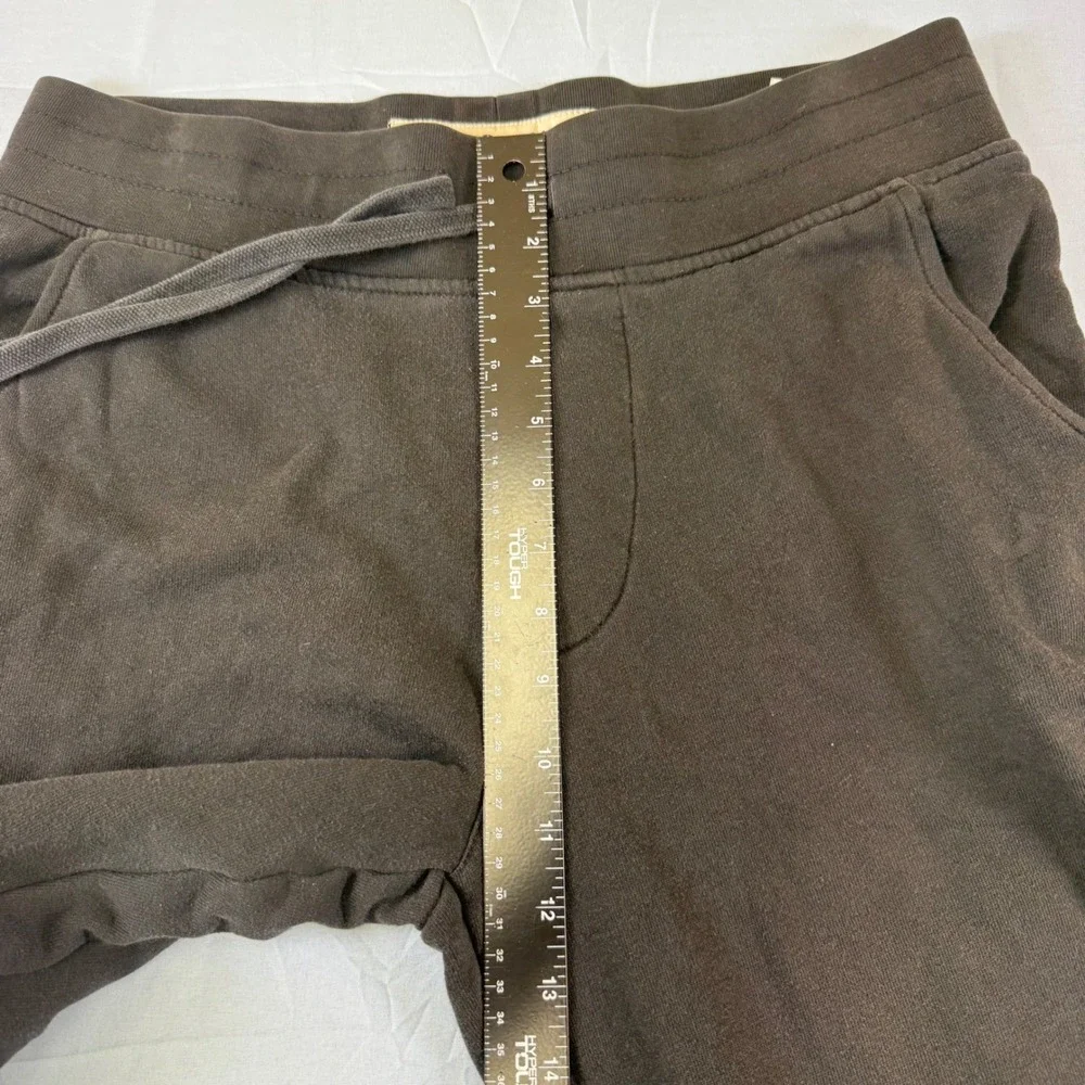 True Religion Mens S Brown Straight Leg Sweatpants Horseshoe Logo Joggers